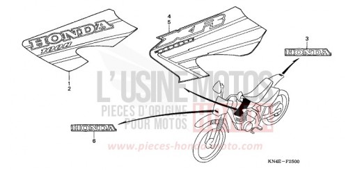 MARQUE (XR100R1/2) XR100R1 de 2001